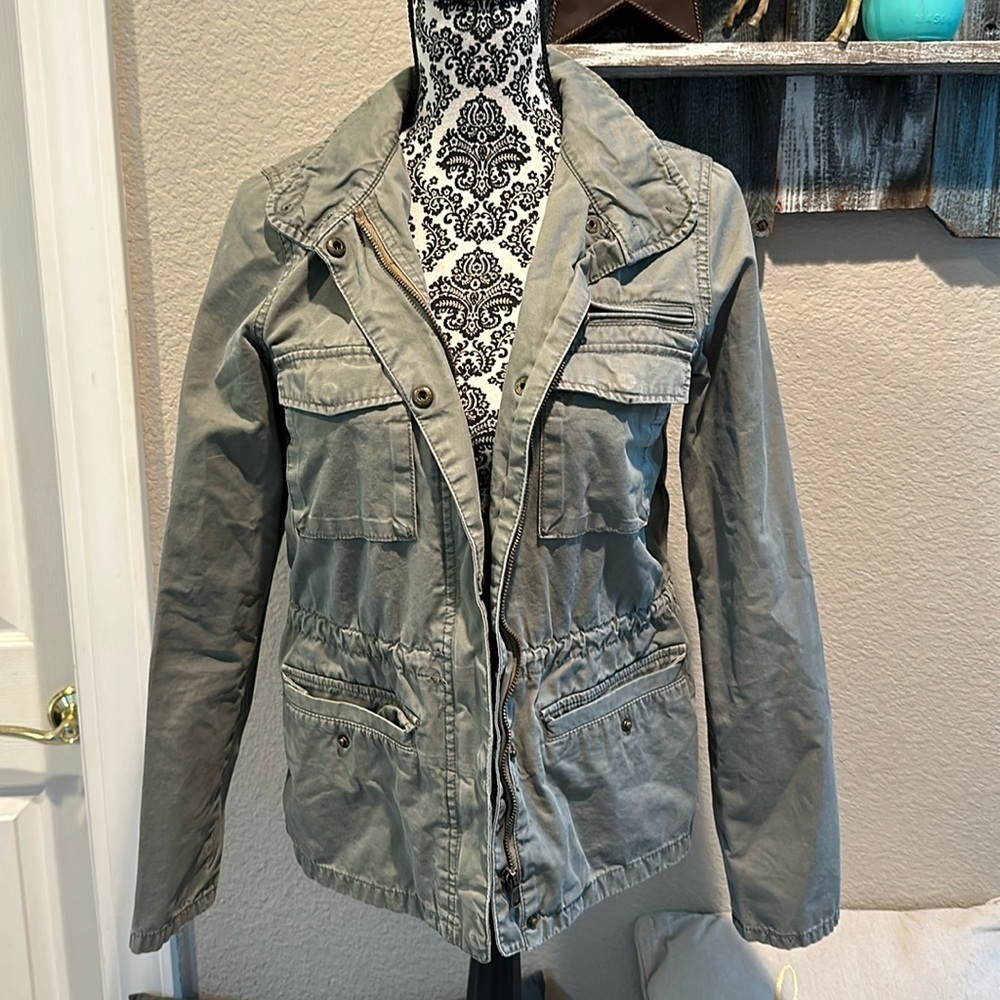 Green L.O.G.G Size 6 Women’s Green Coat